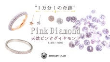 世界的に希少なピンクダイヤ 大切な人に贈るレア ジュエリーを届けたい