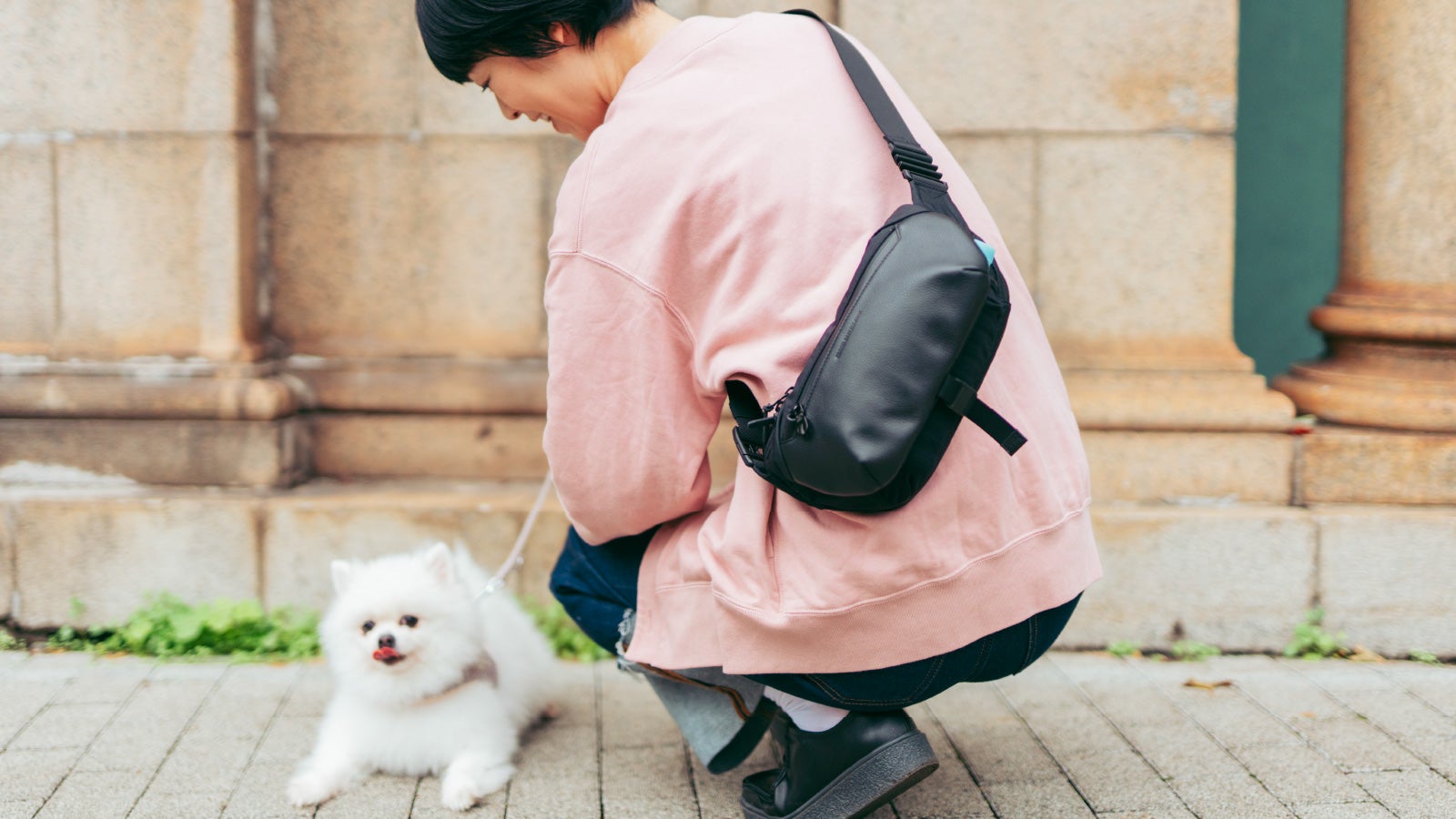 どこへ行くにも、これがいい。荷物に合わせて拡張可能「防水本革
