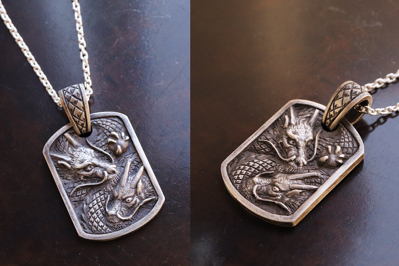 2024年辰年！開運】ダイナミックな造形と細部に宿る魂。銀製・龍の