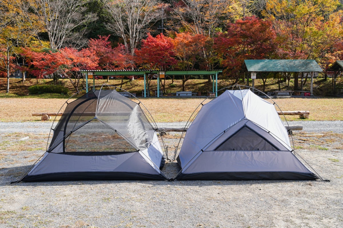 広々前室で快適空間を実現。驚きの軽量コンパクト設計で人気のテントに