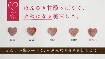 菓子木型（梅・ハート）・ヘラ 美味しく 