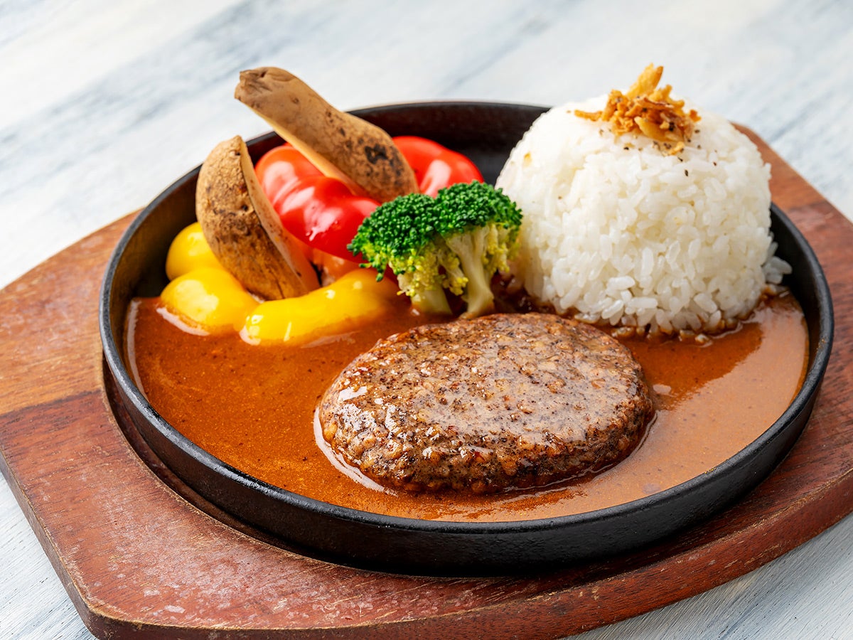 ハンバーグ食べて健康になる？！肉を超えた全く新しい発想のハンバーグ