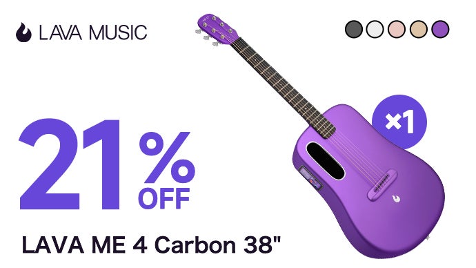 気分は一流ギタリスト、次世代型スマートギターLAVA！｜マクアケ