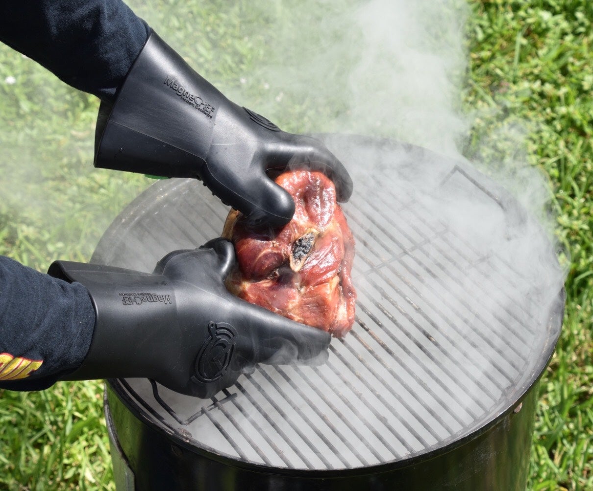 米国で特許取得済みのマグネットクリップ】で快適に作業が出来るBBQ