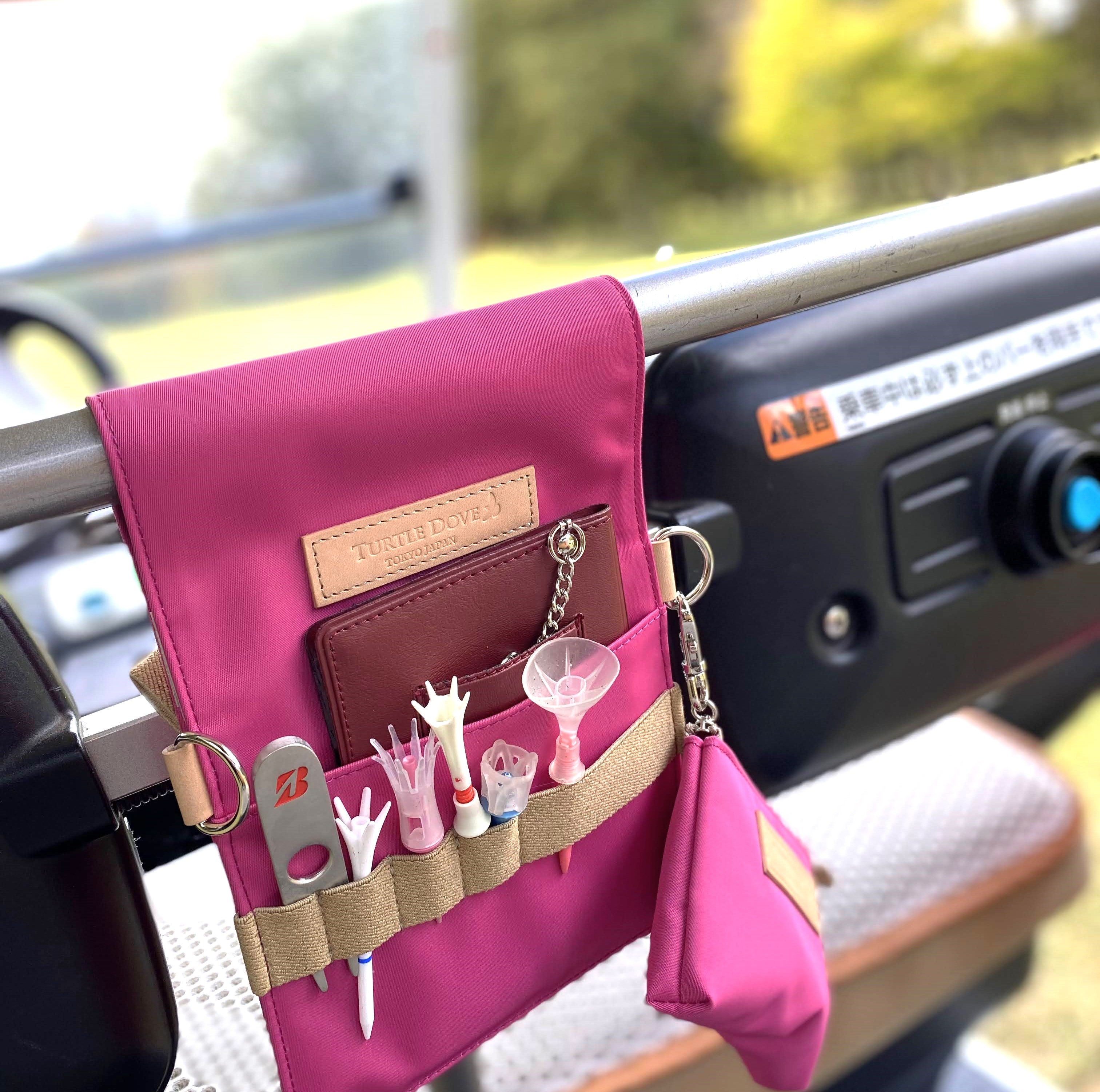 ゴルファー必見！便利な日本製ゴルフカートポケット – Makuake STORE