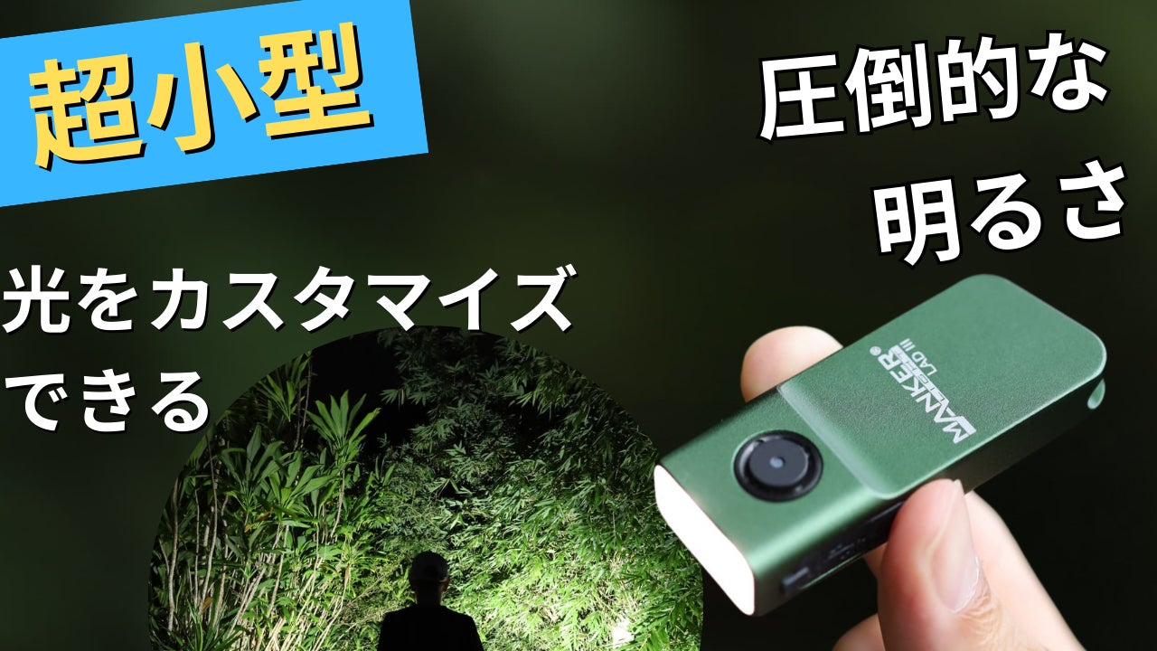 Makuake｜圧倒的な明るさと遠くまで届く照射力。頼れるコンパクトかつ