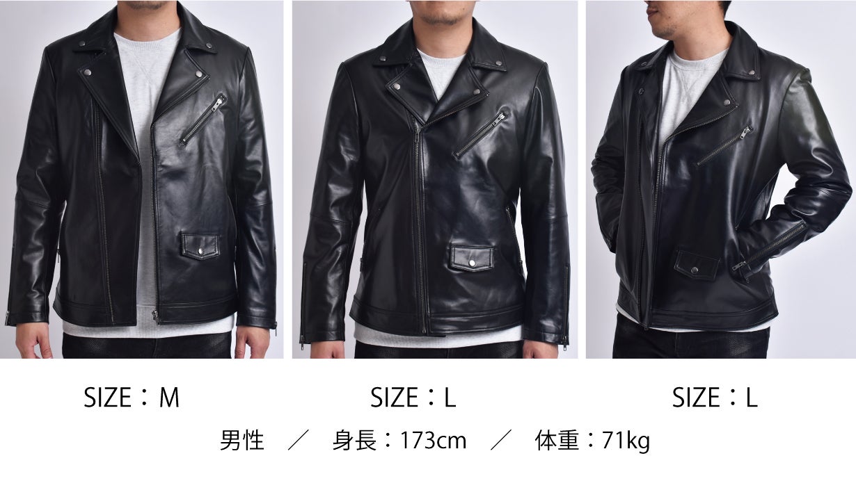 ▲在庫僅少【新品・未使用】本革/ラムレザーナロータイ 柔らかく、しなやか。着心地抜群のラムレザーライダースジャケットを1
