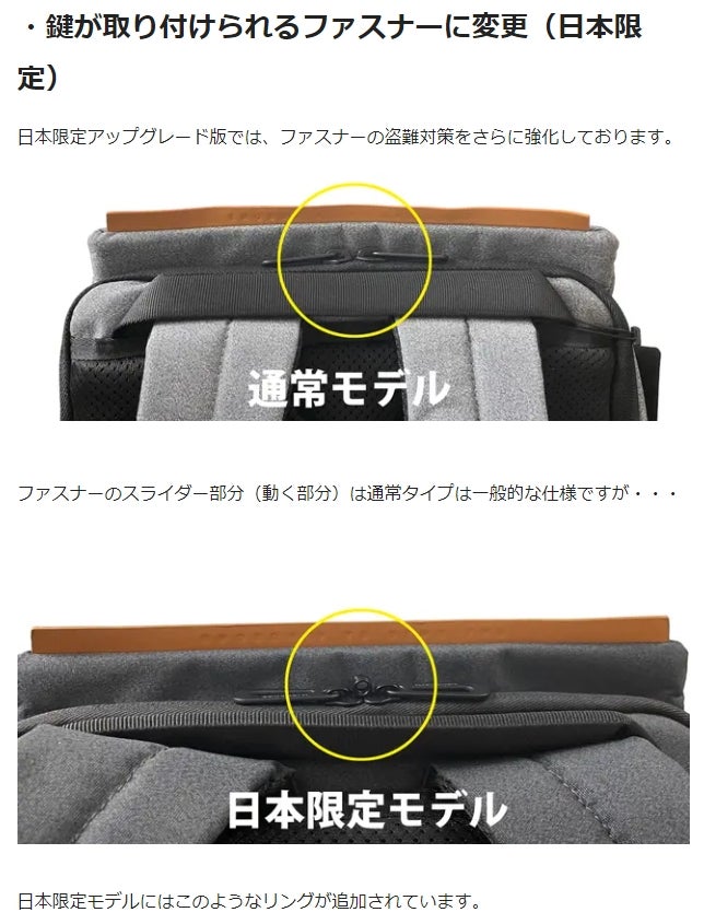 約750gの軽さ。USBポート付き。盗難対策設のガジェット向けスマート