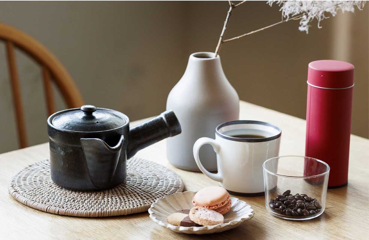 超極細かご網仕様！珈琲を淹れる波佐見焼のコーヒー急須！洗いやすく