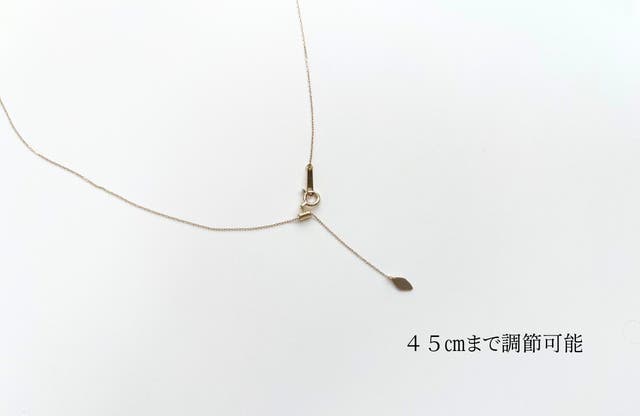 天然ダイヤモンド×K18を使用したオールドイングリッシュペンダント