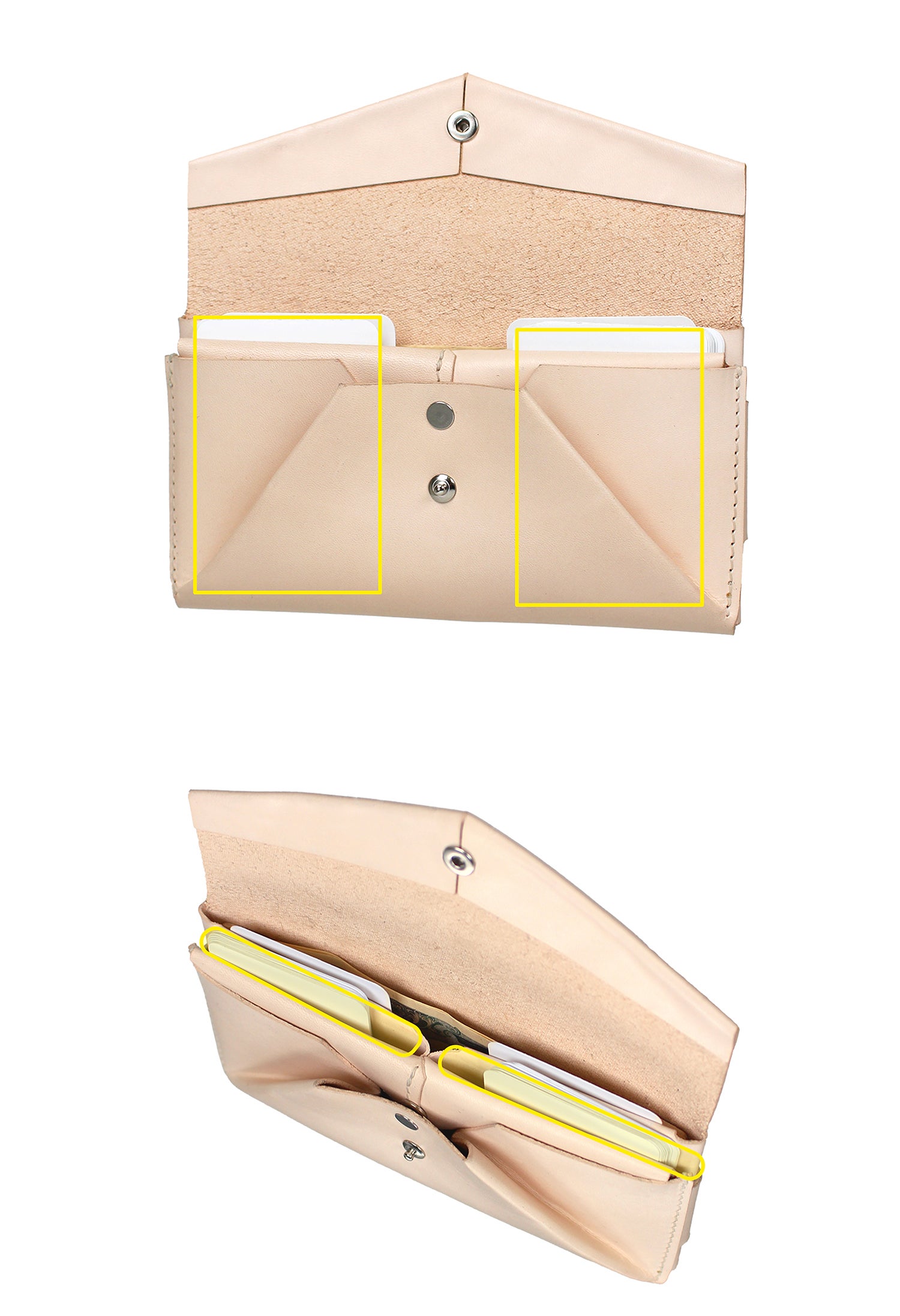 【makuake】 レザー 長財布 スマートで大容量！丁度いいサイズを目指したこだわり『長財布