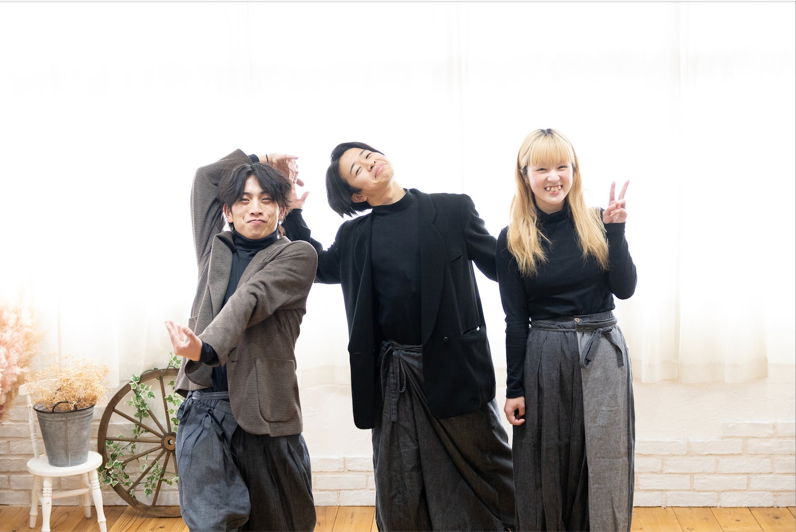 Makuake｜岡山デニムのおしゃれなワイドパンツ「袴パンツ」 実行者の