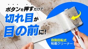 [韓国特許] 押すだけで切れ目が目の前に！魔法のようなスタンドクリーナー