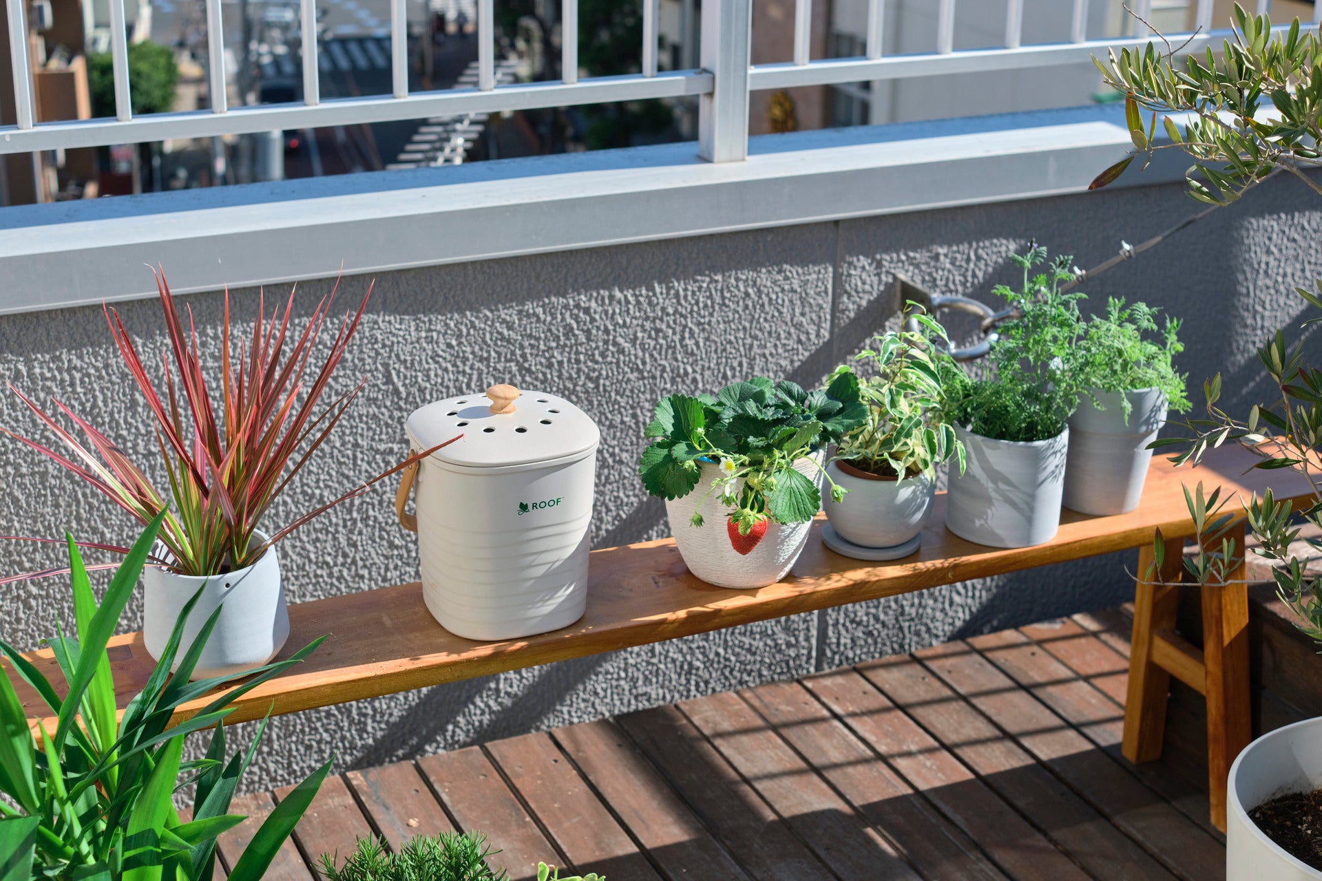 発酵の力で生ごみをなくす。ベランダではじめる、捨てないくらし「ROOF