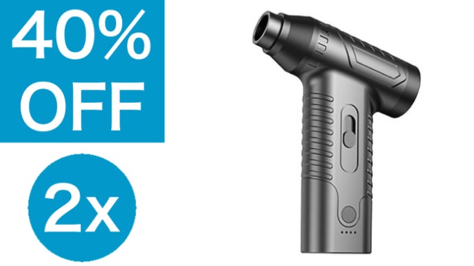 これ1台で強力送風・吸風】掃除から空気入れまで！ミニエアダスター