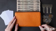 【エゾシカとの共存を目指す】小さい長財布「TIDY2.0 YUK」