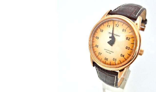 創業110年の時計メーカーがつくる国産自動巻き1針時計 KEYFORD