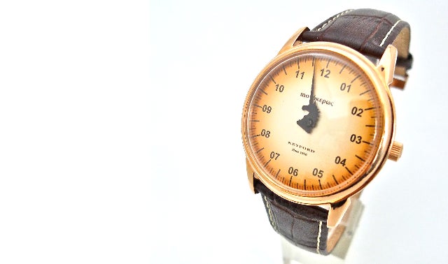 創業110年の時計メーカーがつくる国産自動巻き1針時計 KEYFORD