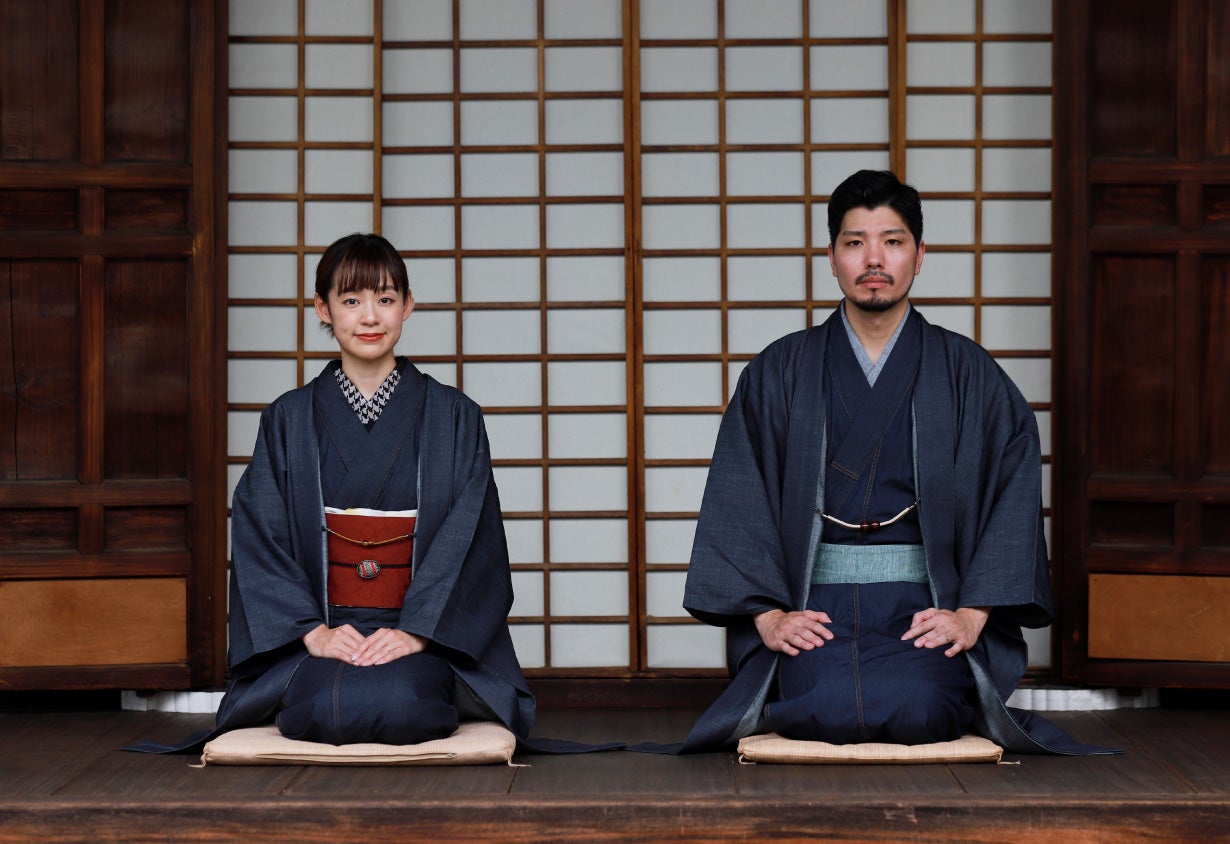 デニム×和装」カイハラデニムのピマコットンを用いた高品質デニム羽織