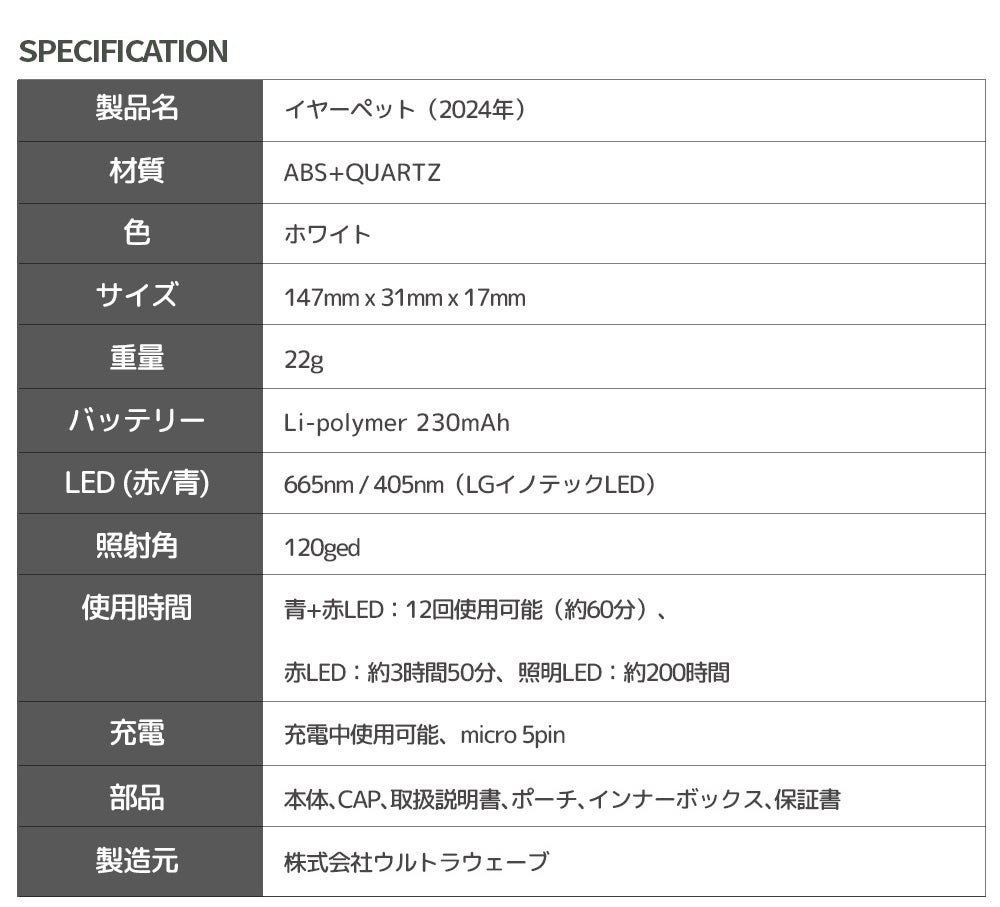 痛みも、音も、熱も無い光を使ったペット健康維持の毛並みケア
