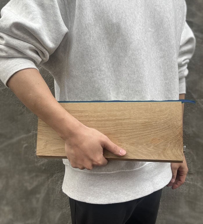 約45前の高級木材塗り加工の台座・1枚木#四次元P遊び心#四次元P年代物 四十沢木材工芸 | 長木瓜盆 | 栗 - Anchor Bridge アンカーブリッジ