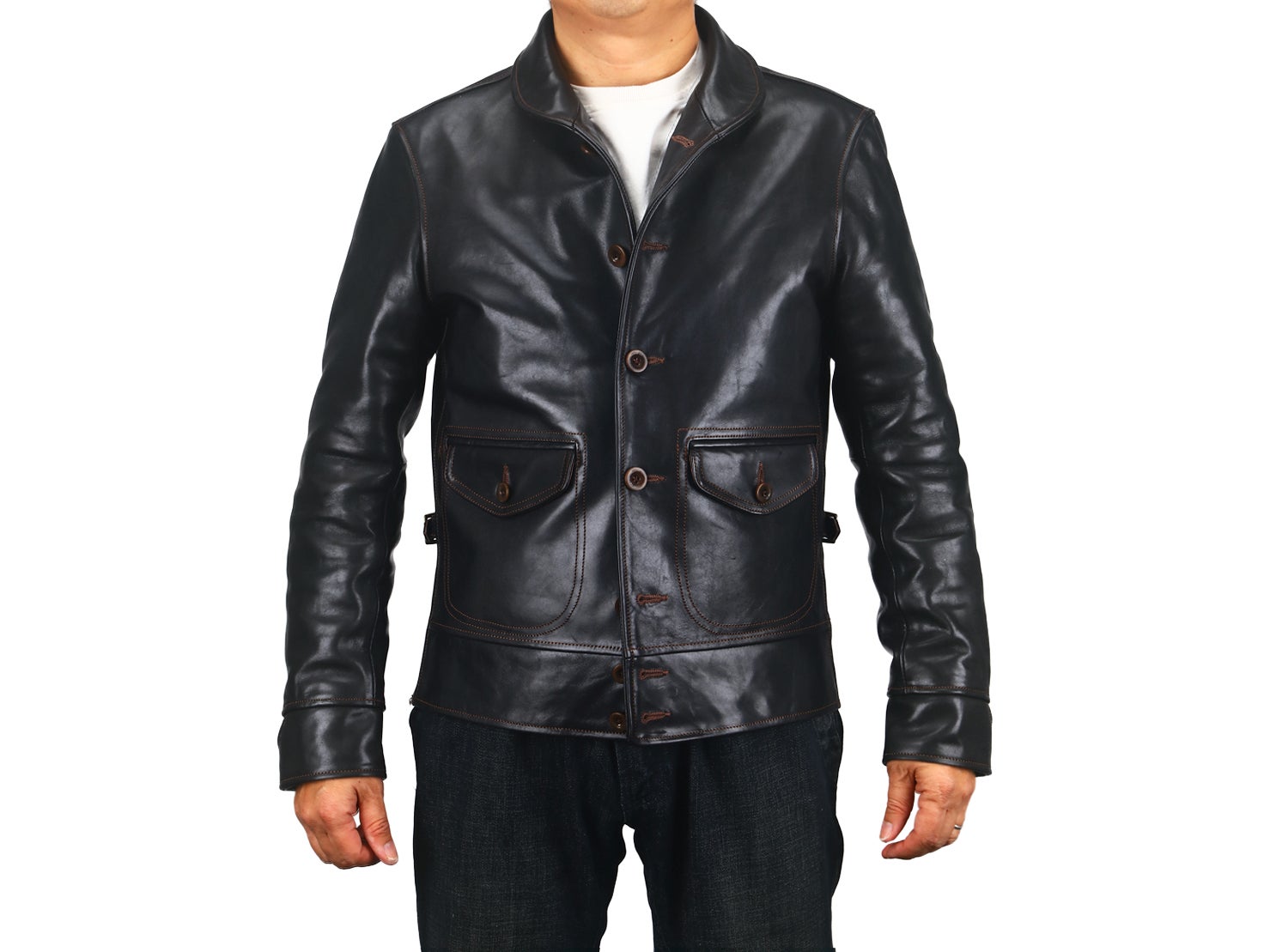 年始特別価格　AtLast&Co COSSACK JK ホースハイド 年始特別価格 AtLast&Co COSSACK JK ホースハイド