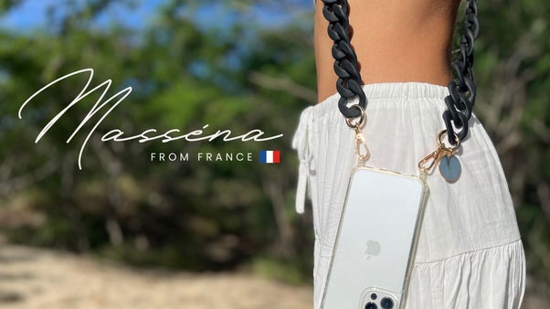 【iPhone用ショルダーファッションチェーン『massena』（マセナ）】