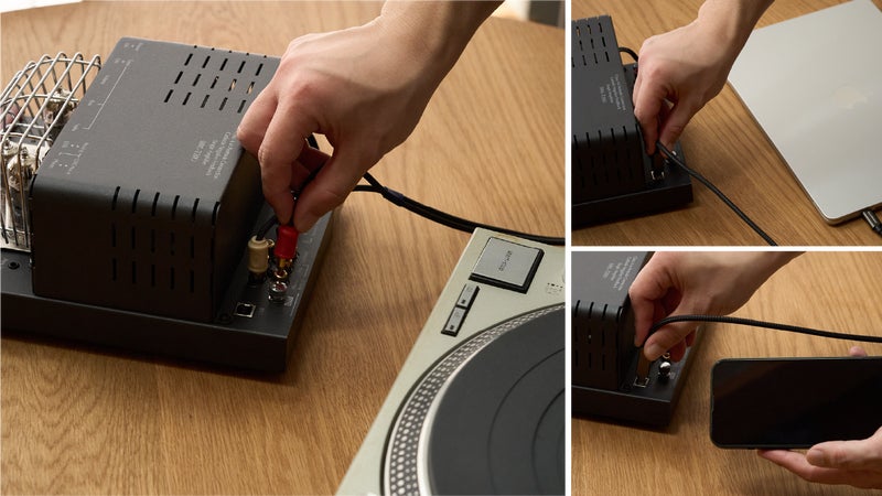 至福の音楽体験を。レコード・ＣＤ・ＰＣ・スマホ全て対応、本格派オール真空管アンプ