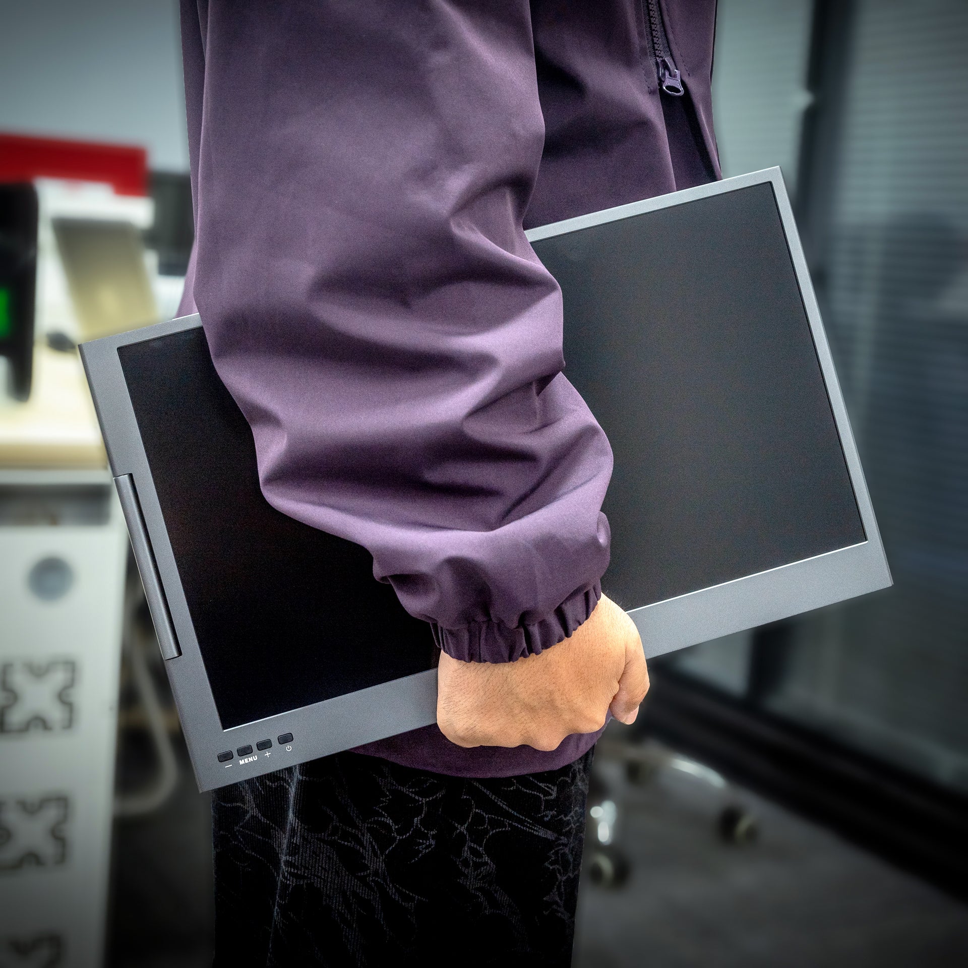 RAKUTOP DUALFUN+1本ケーブルで簡単に接続大画面デュアルモニター