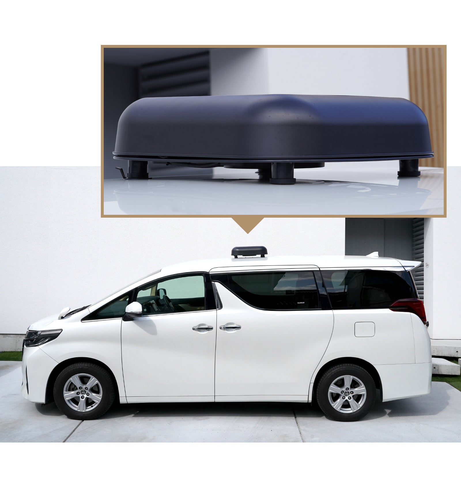 CARASEE 自動車用カバー 愛車を盗難や汚れ、傷から守る！ミニバン、大型SUVに特化した自動開閉