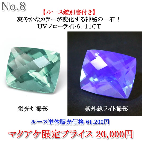 天然石の神秘！紫外線に蛍光する宝石達が登場です！｜マクアケ