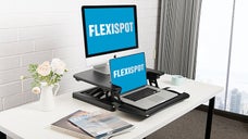 座りっぱなしから解放！立ちながら仕事ができるミニスタンディングデスクM7SB