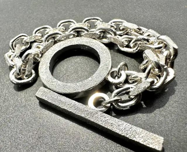 幻想的な輝き】上質な素材シルバー925のダイヤモンドダスト加工