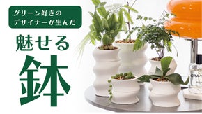 デザイン賞受賞のデザイナーが生んだ、「魅せる鉢」ブランドの始動！