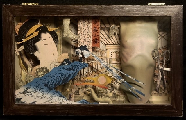 【真作】掛軸　力強い人物画　物語性あふれる一枚　芸術性の高い作品　Q198 Yahoo!オークション - 【真作】作者不詳「美人図」 江戸期 古い