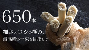 七夕の風物詩！350年の歴史が生んだ未体験の細さ。極細手延べ素麺「天の川」
