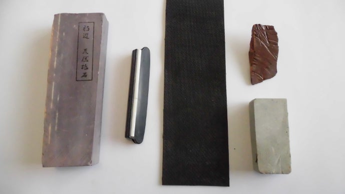 天然砥石　砥石　仕上げ砥石 SN-天然砥石 中・仕上げ砥石 【画材の通販は画材販売.jp】