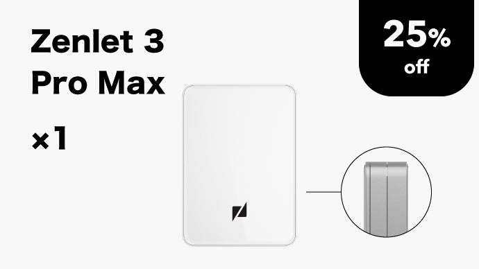 Zenlet 3シリーズ スマートウォレット｜あなたの要望を一つに 