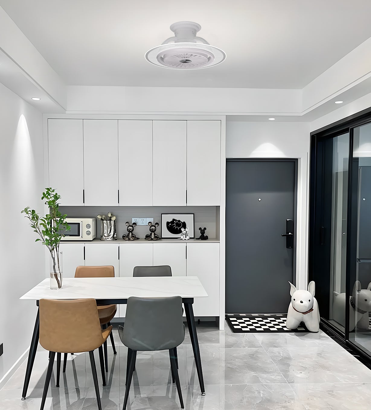 照明+送風+空気循環！機能性と外観美を追求するシーリングファンライト