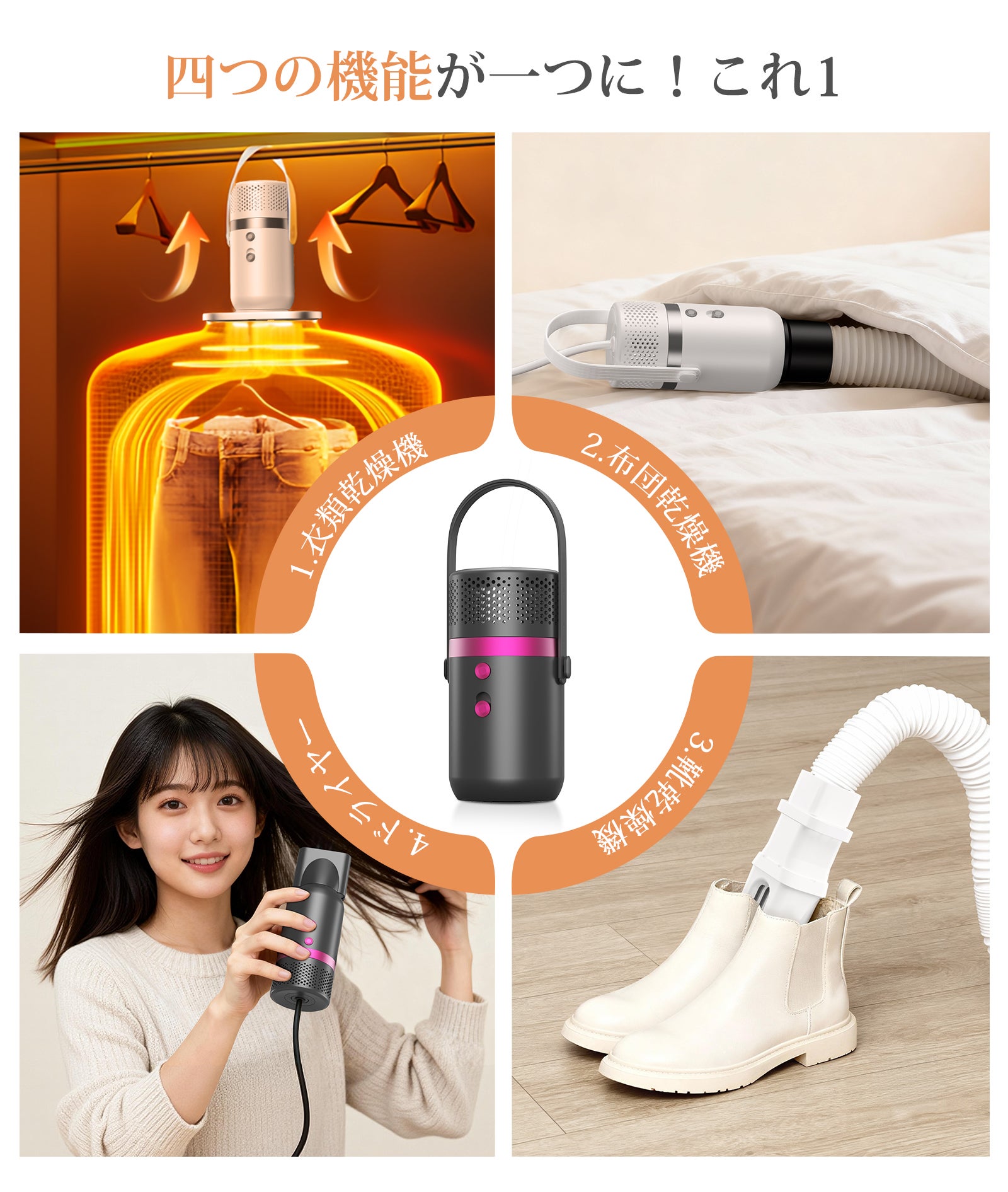 Makuake｜第三弾｜応援購入9500万円超え！扇風機＋空気清浄機能搭載 3D