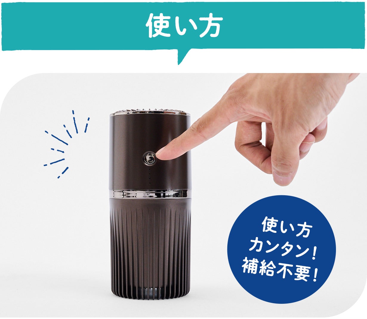 新品未使用　SterilizAir α 小型空気洗浄機 新品未使用 SterilizAir α 小型空気洗浄機 - メルカリ