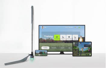 【新品未使用】SmartGolf AIX V2 スマートゴルフ練習機 最新モデル 科学的ゴルフ練習の最終版、スマート的なAIゴルフ練習システム