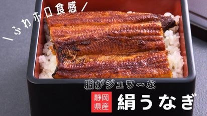 絹うなぎ】蚕の蛹を餌にしたら、旨味が濃厚なふわっホロうなぎでき