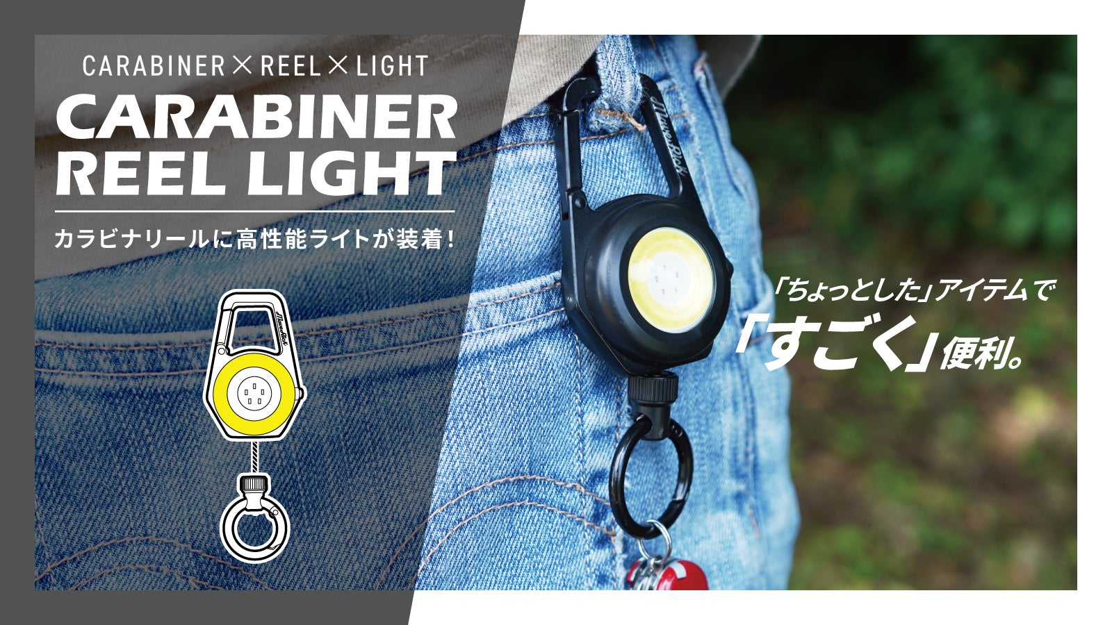 使ったらもう、手放せない。ハンズフリーでアウトドアで大活躍