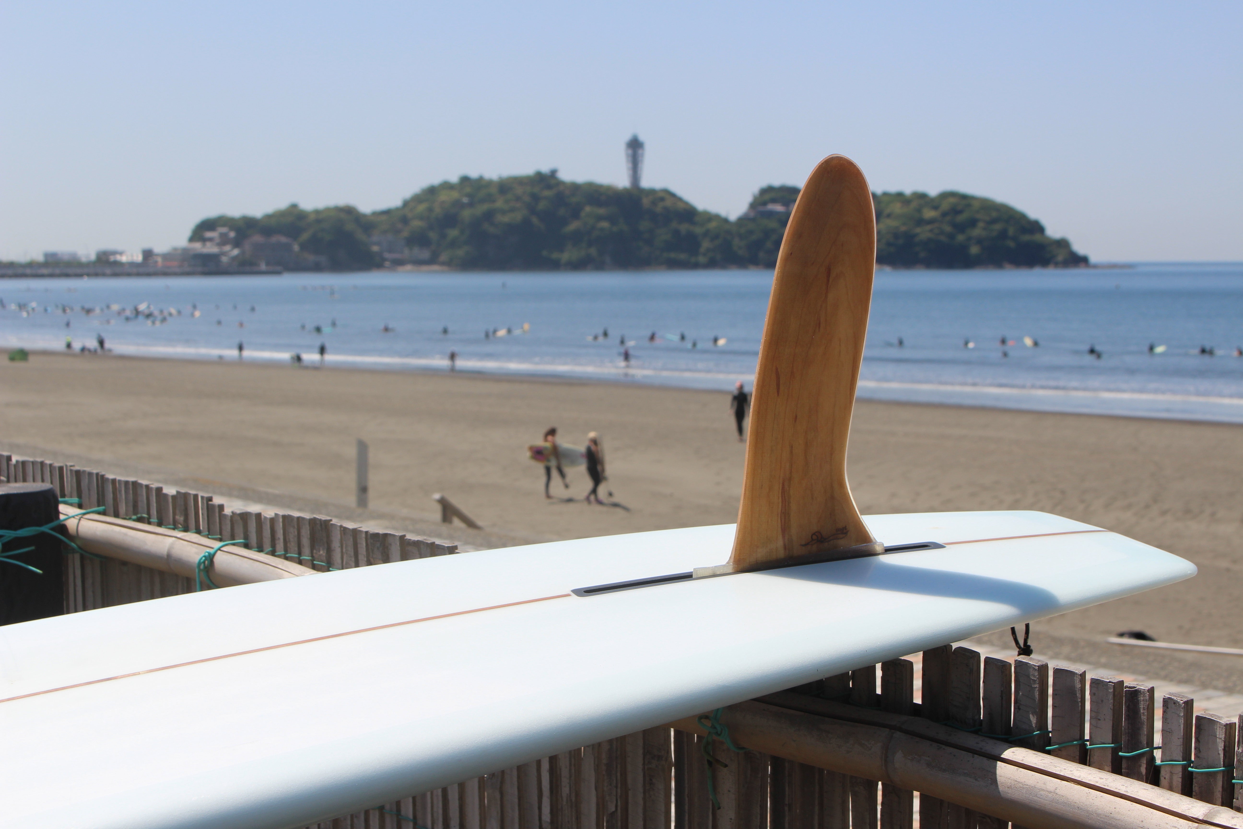 木製サーフボードフィン】木材の特性を活かしたオール