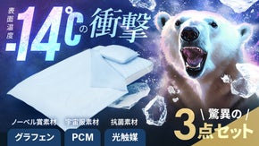 【熱帯夜解放企画】さらっとひんやり、睡眠フルサポート。接触冷感3点セット