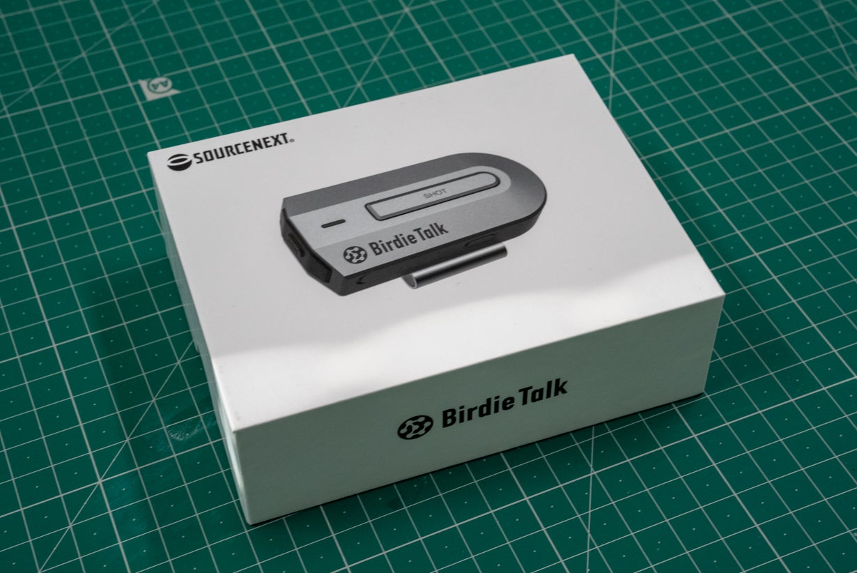 ソースネクスト BirdieTalk (バーディ トーク) グレー 対話型ゴルフAI 