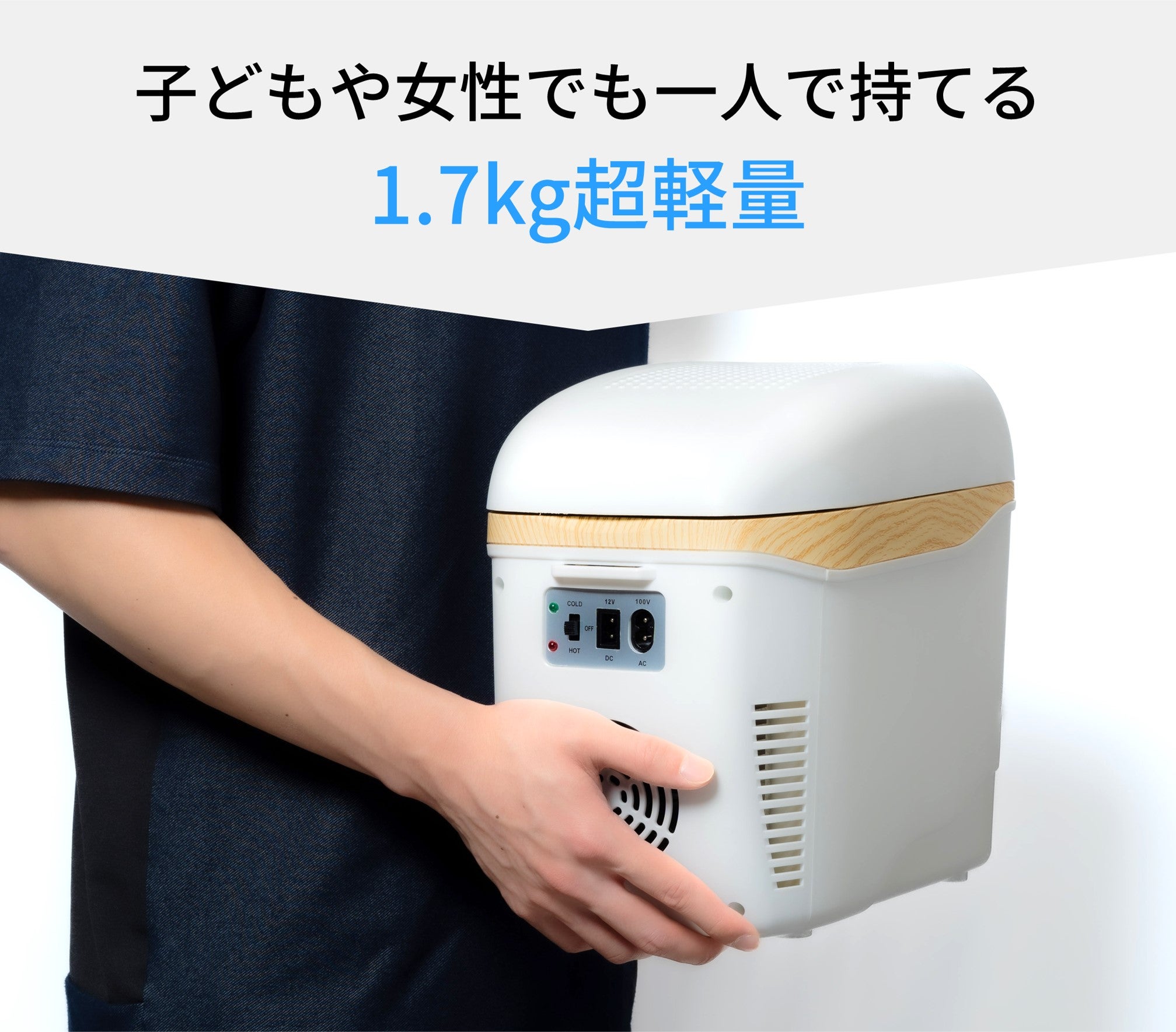 最小を追求した！車内や自宅で-25℃～60℃の保冷保温！コンパクト