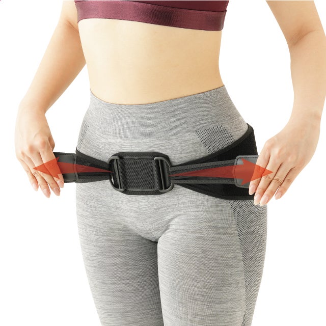 理想の体型を目指す骨盤補整ベルト！ウエストを引き締めてすっきり美