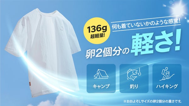 【136gの超軽量】新素材ハイロン使用！優れた撥水性能で汚れにくい高機能ウェア！